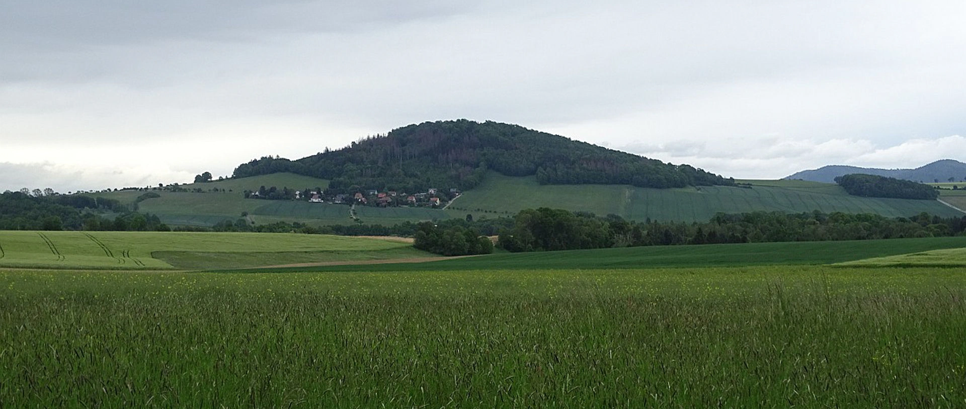 Breiteberg bei Bertsdorf mit Aussicht ins Zittauer Gebirge