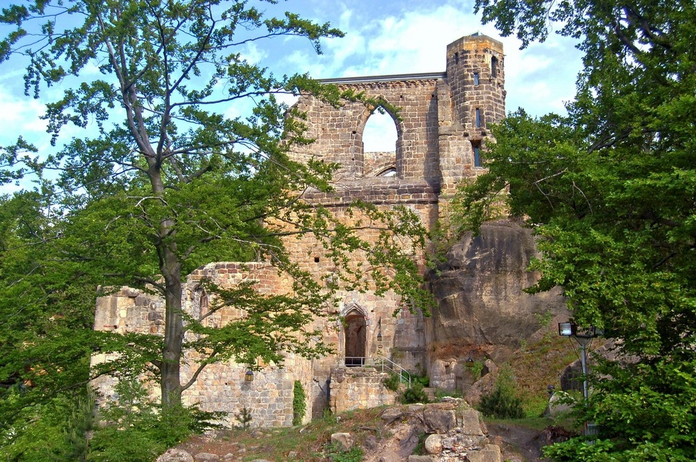 Wanderung zur Burg Oybin und zu den Kelchsteinen