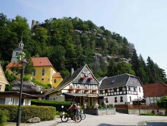 Burg und Kloster Oybin im Zittauer Gebirge