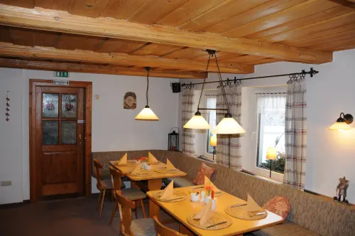 Gastraum der Pension Klette Oybin