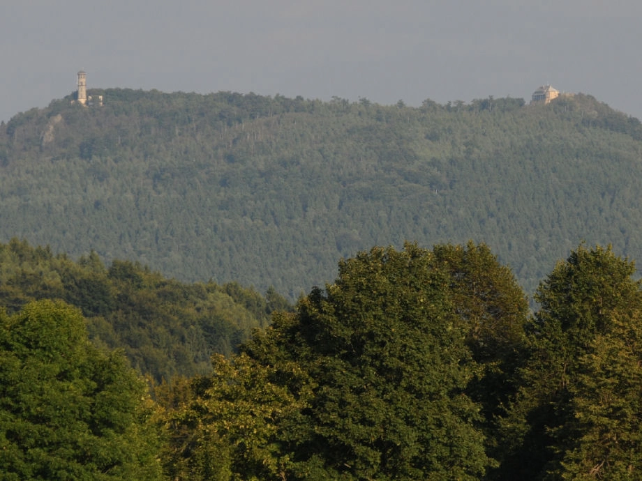 Hochwald Aussichtsturm als Ausflugsziel ab Oybin-Hain