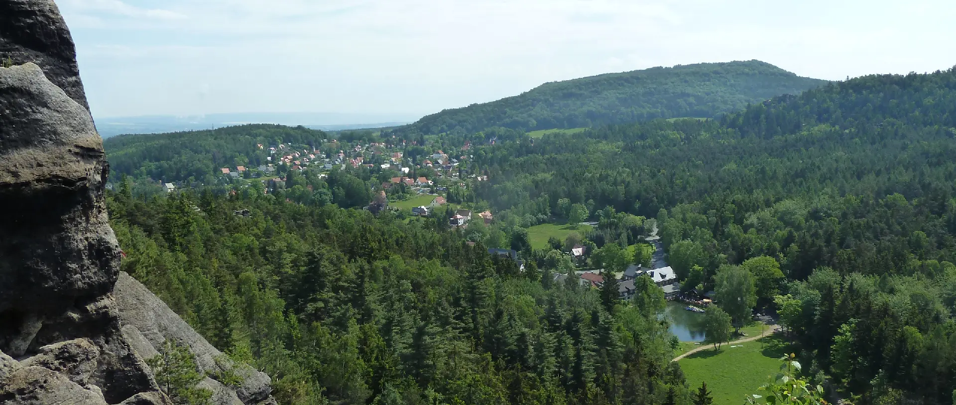 Kurort Jonsdorf als Ausflugsziel im Zittauer Gebirge