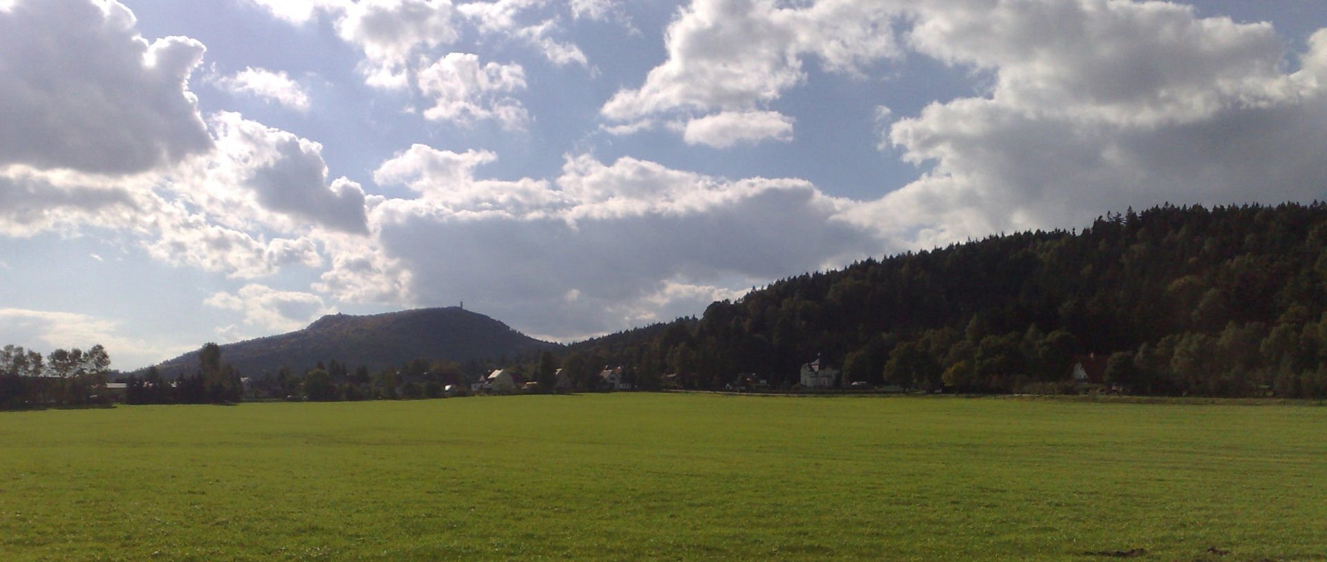 Lückendorf als Luftkurort im Zittauer Gebirge