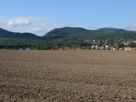 Panorama bei Olbersdorf am Zittauer Gebirge