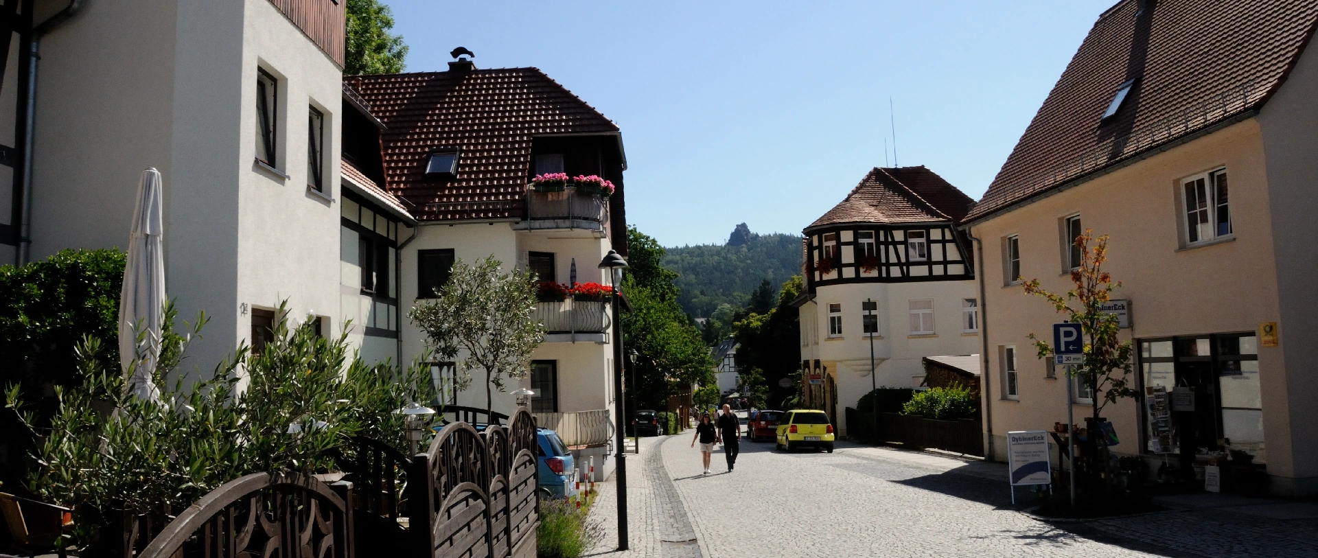 Scharfenstein Aussichtsfelsen bei Oybin