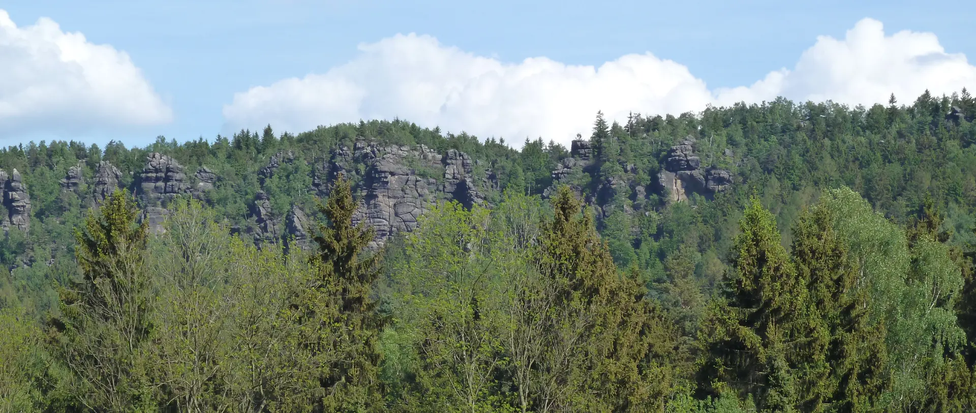 Töpfer Berg bei Oybin im Zittauer Gebirge