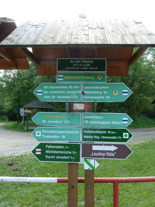 Wanderziel Lausche im Zittauer Gebirge